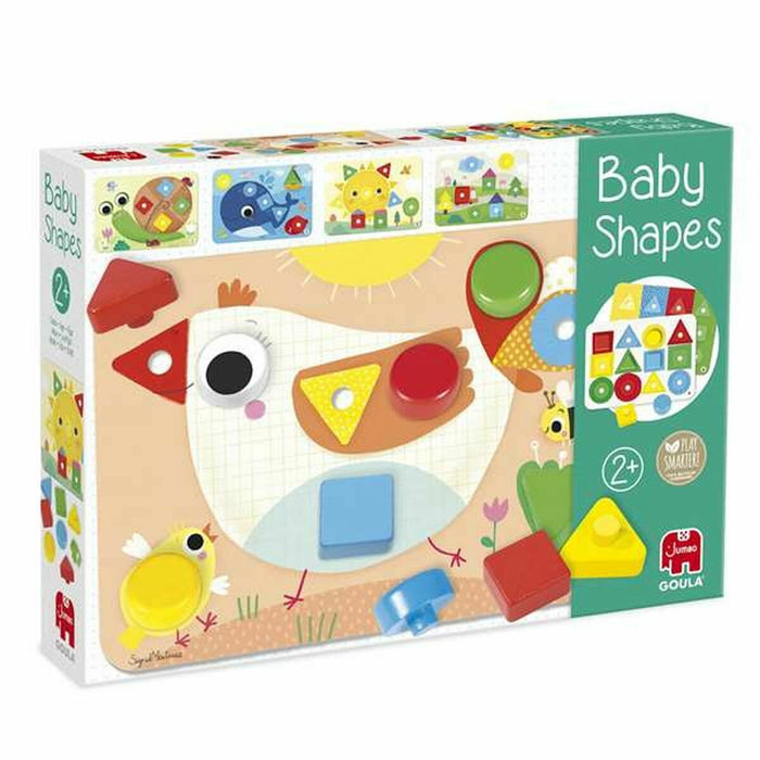 Детски Пъзел Goula Baby Shapes Многоцветен