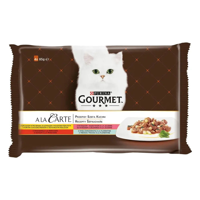 GOURMET A la Carte Chicken Trout Beef and Fish - мокра