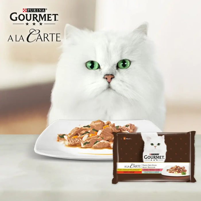 GOURMET A la Carte Chicken Trout Beef and Fish - мокра