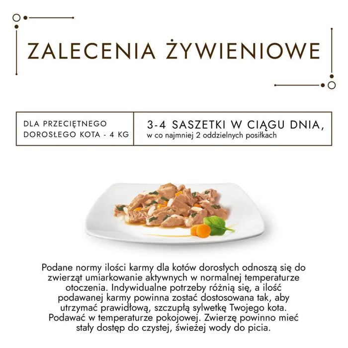 GOURMET A la Carte Chicken Trout Beef and Fish - мокра