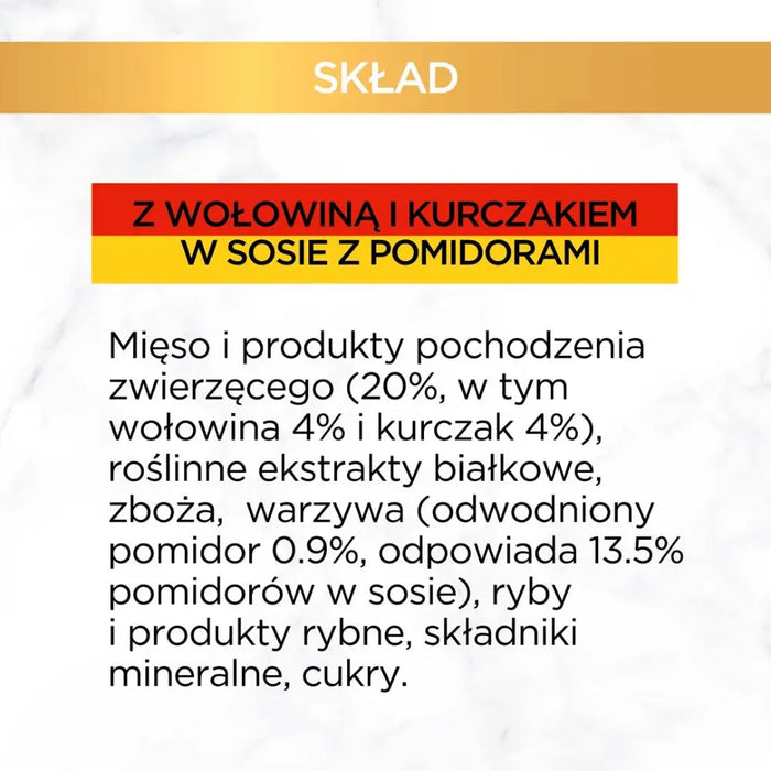 GOURMET GOLD - Гювеч телешко и пилешко 85гр