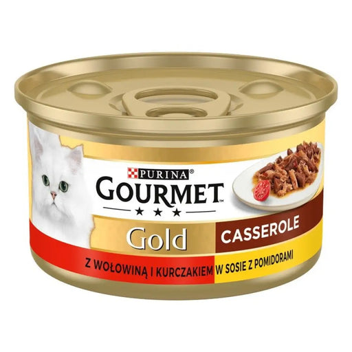 GOURMET GOLD - Гювеч телешко и пилешко 85гр