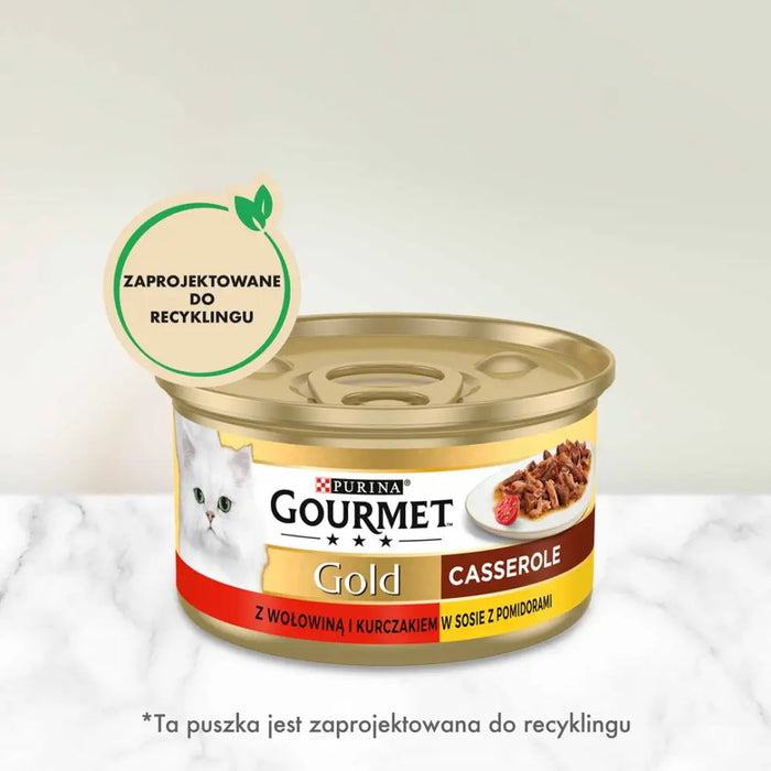 GOURMET GOLD - Гювеч телешко и пилешко 85гр
