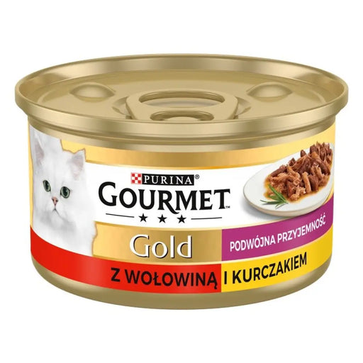 Gourmet Gold - Микс телешко и пилешко 85гр