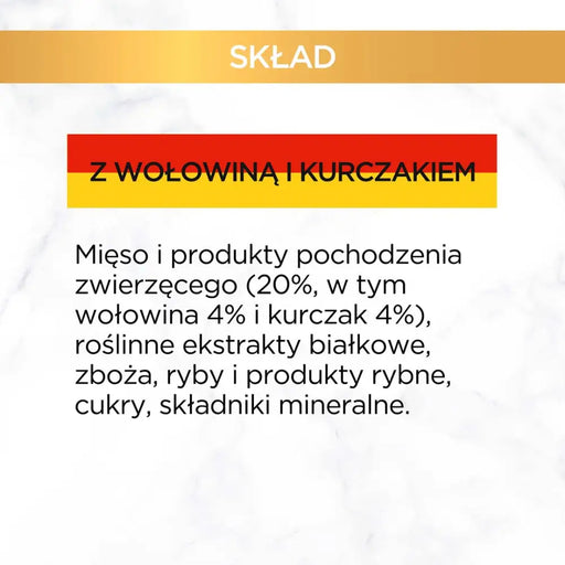Gourmet Gold - Микс телешко и пилешко 85гр