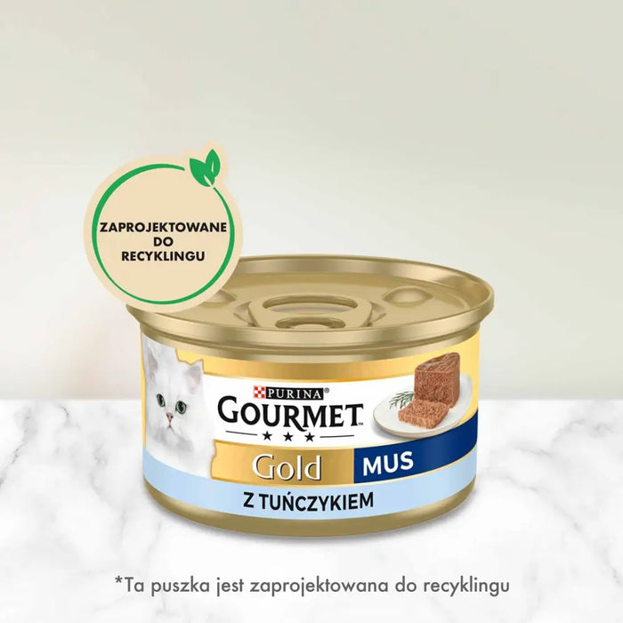 GOURMET GOLD - мус с риба тон 85гр