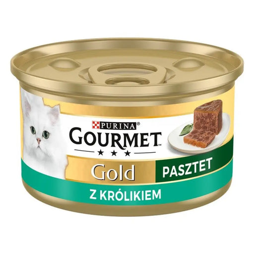 GOURMET Gold Rabbit - мокра храна за котки - 85гр