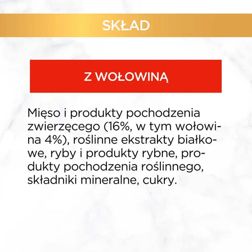 GOURMET Gold Sauce Delight Beef - мокра котешка храна - 85гр