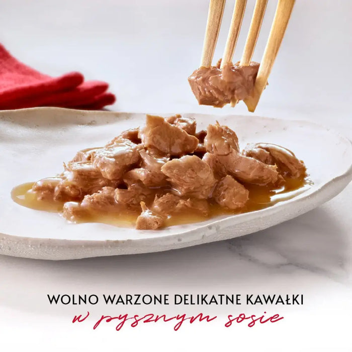 GOURMET Mon Petit Meat Mix - мокра храна за котки - 6 х 50гр