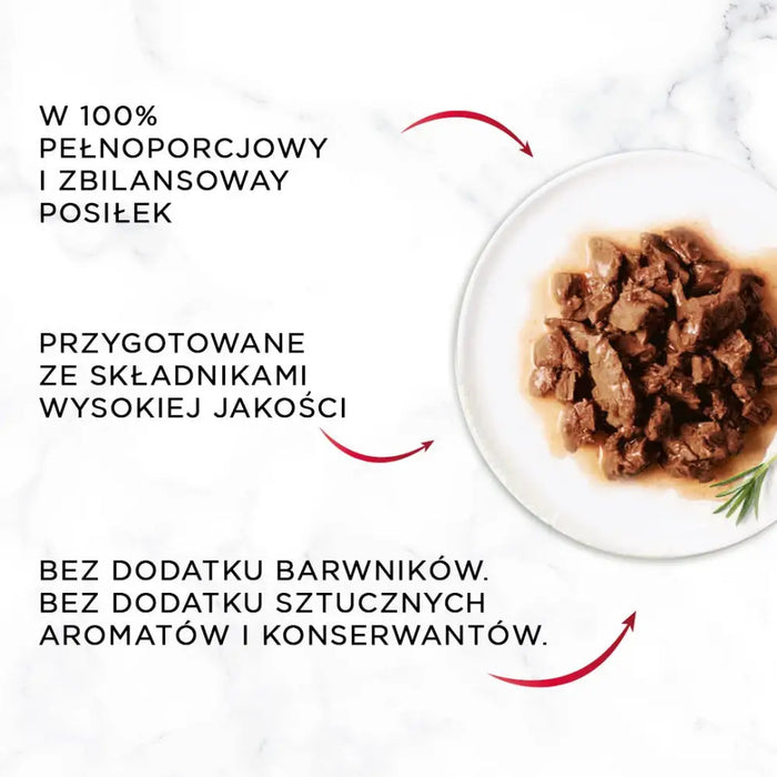 GOURMET Mon Petit Meat Mix - мокра храна за котки - 6 х 50гр