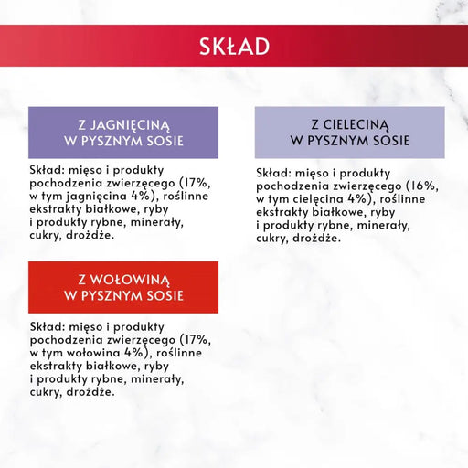 GOURMET Mon Petit Meat Mix - мокра храна за котки - 6 х 50гр