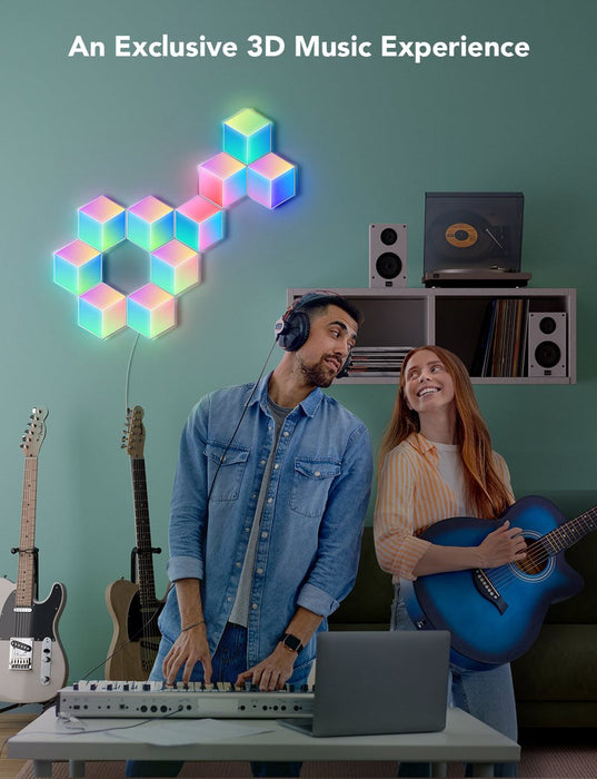 Govee Glide Hexa Pro Умна стенна лампа Wi-Fi/Bluetooth 72 W