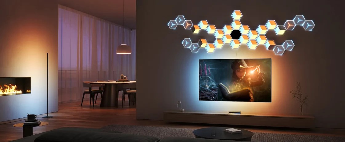Govee H606A Glide шестоъгълни светлинни панели Ultra 7-пакет | LED осветление | RGBIC, 2.4 GHz Wi-Fi, Bluetooth