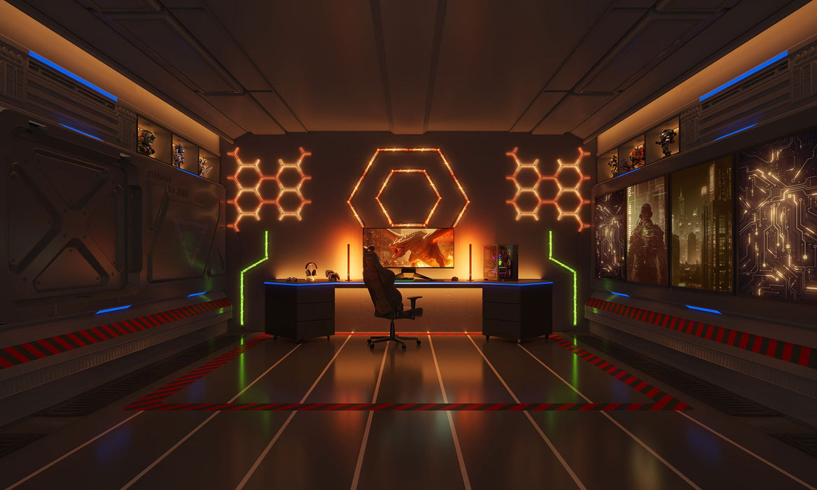 Стенни лампи за игри Govee (4+1)