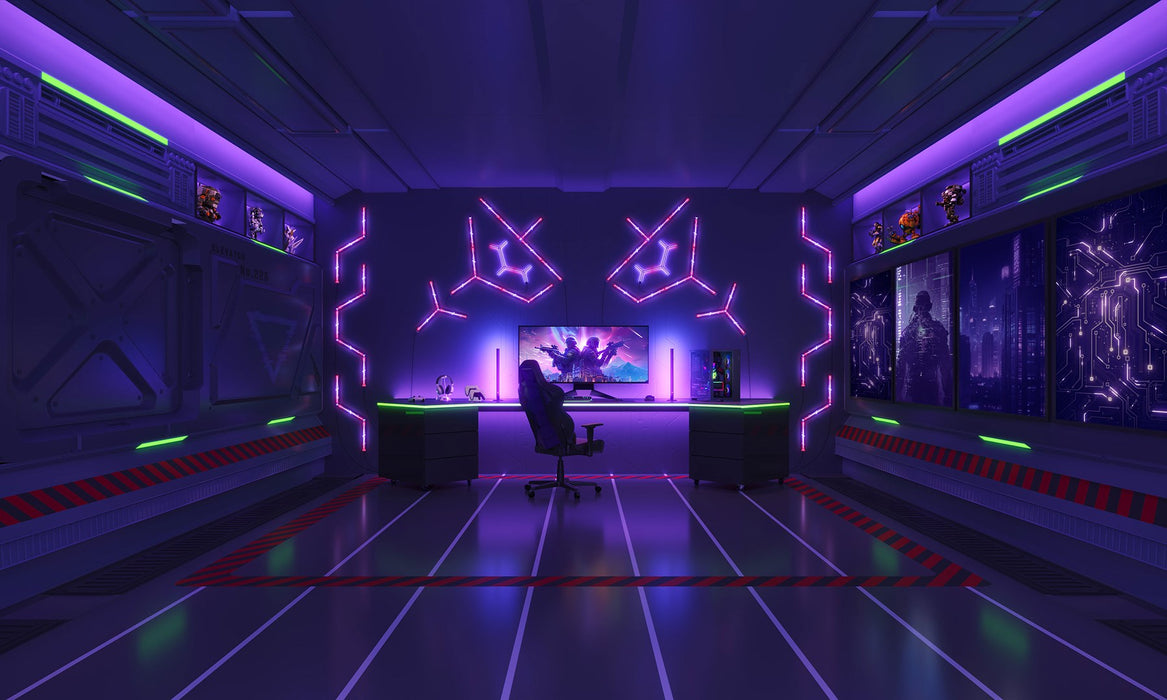 Стенни лампи за игри Govee (4+1)