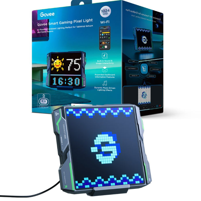 Умна настолна лампа Govee Pixel Light с Wi-Fi/Bluetooth