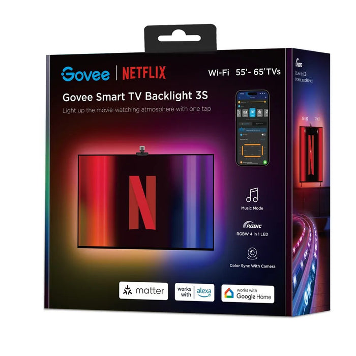 Govee H6098 Умна лентова лампа с Wi-Fi/Bluetooth
