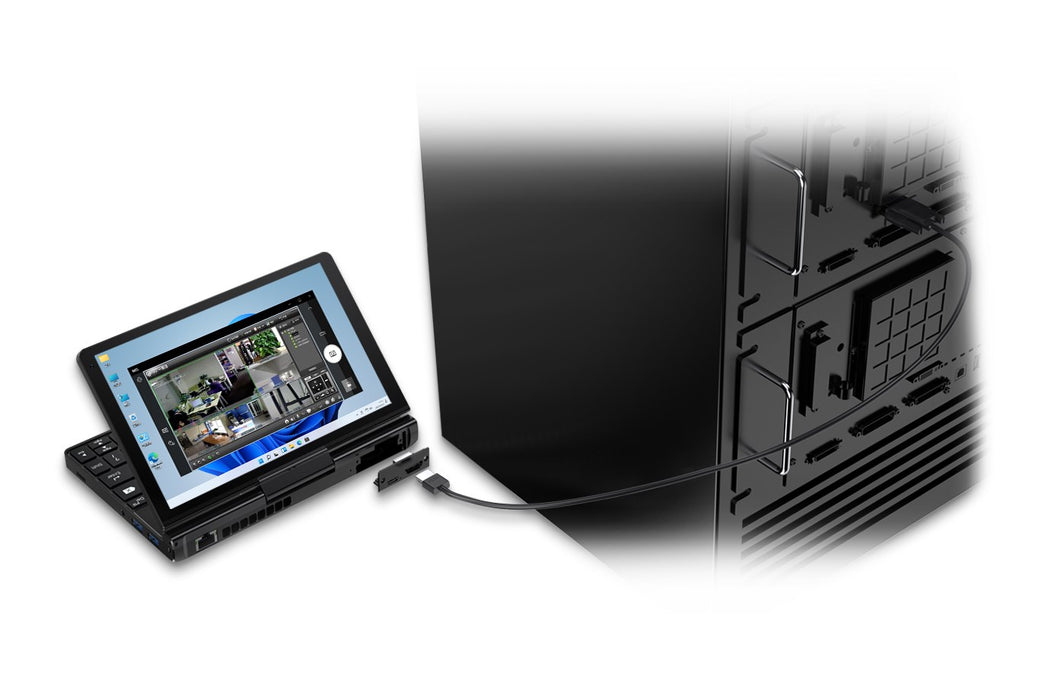 Лаптоп GPD Pocket 3K1 i3-1125G4/8" WUXGA (1920x1200) сензорен екран IPS/x360/LAN/16GB/SSD 512GB/BT/BLKB/FPR/x360/Win 11 Graphite