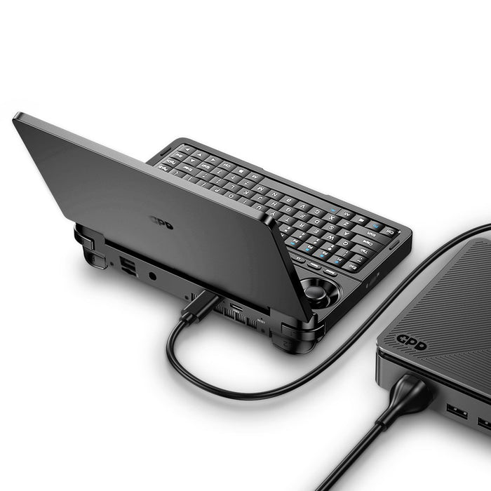 GPD-WinMini-HX37032002B Лаптоп Ryzen AI 9 HX370/7" FHD сензорен екран 120Hz/32GB/SSD 2TB/BT/BLKB/AMD Radeon 890M 8GB/Win 11 черен