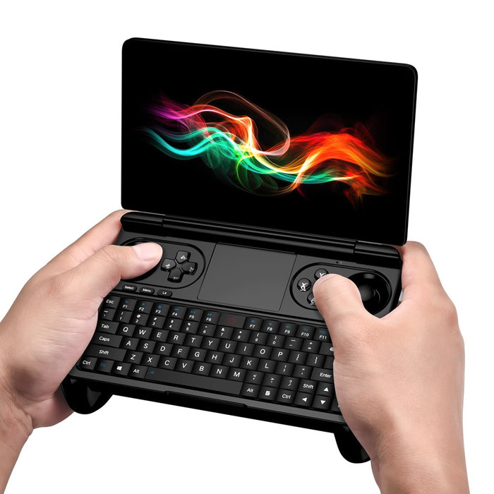 GPD-WinMini-HX37032002B Лаптоп Ryzen AI 9 HX370/7" FHD сензорен екран 120Hz/32GB/SSD 2TB/BT/BLKB/AMD Radeon 890M 8GB/Win 11 черен