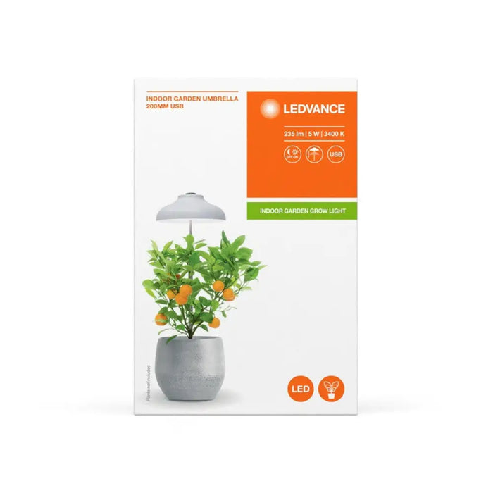 ГРАДИНСКА LED ЛАМПА INDOR GARDEN UMBRELLA 200 USB WT