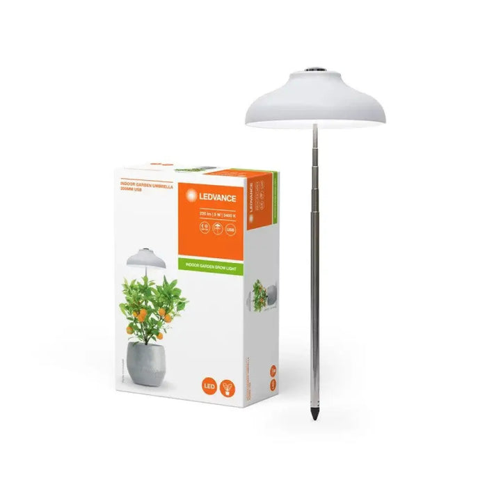 ГРАДИНСКА LED ЛАМПА INDOR GARDEN UMBRELLA 200 USB WT
