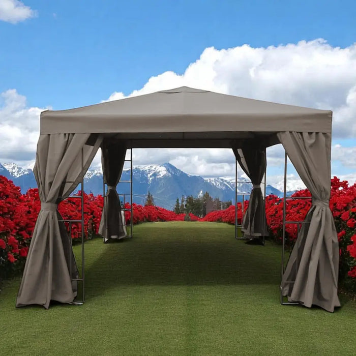 ГРАДИНСКА ШАТРА 300X300CM С МРЕЖА ПРОТИВ НАСЕКОМИ HD