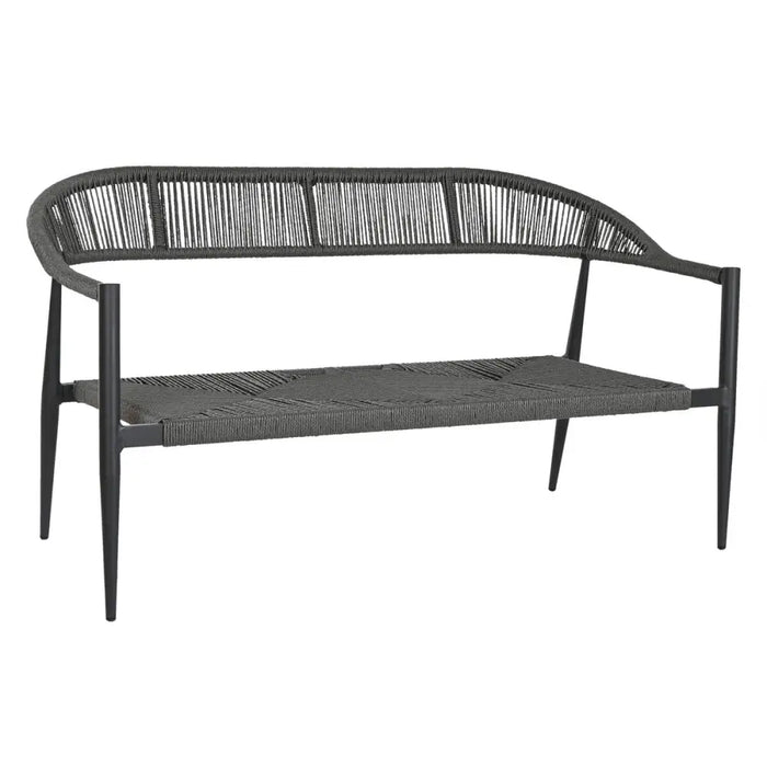 Градински диван Home ESPRIT Алуминий 131 x 55 x 76 cm