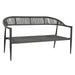 Градински диван Home ESPRIT Алуминий 131 x 55 x 76 cm