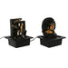 Градински фонтан Home ESPRIT Смола Буда Ориенталски 21 x 19