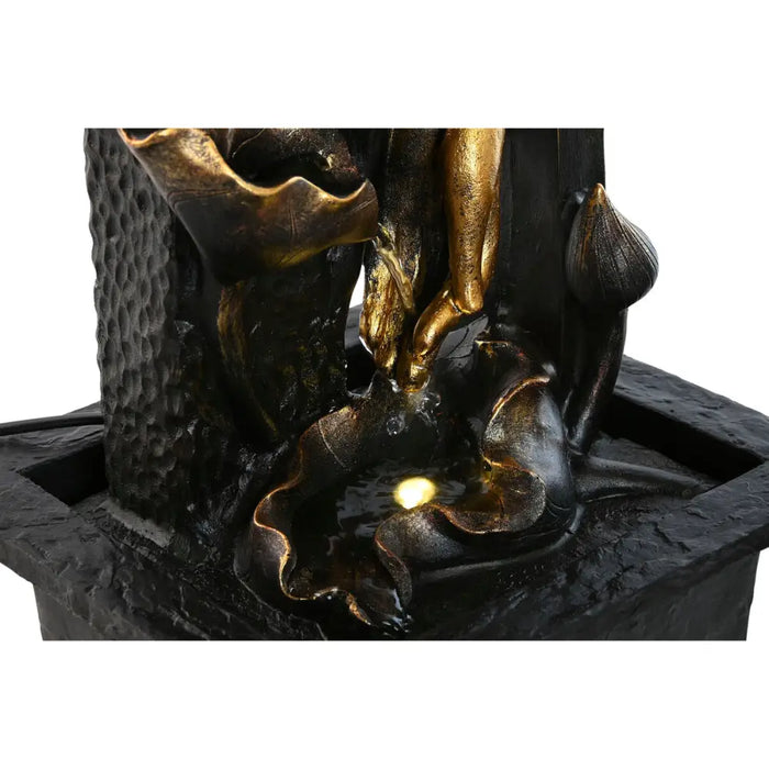 Градински фонтан Home ESPRIT Смола Буда Ориенталски 21 x 19