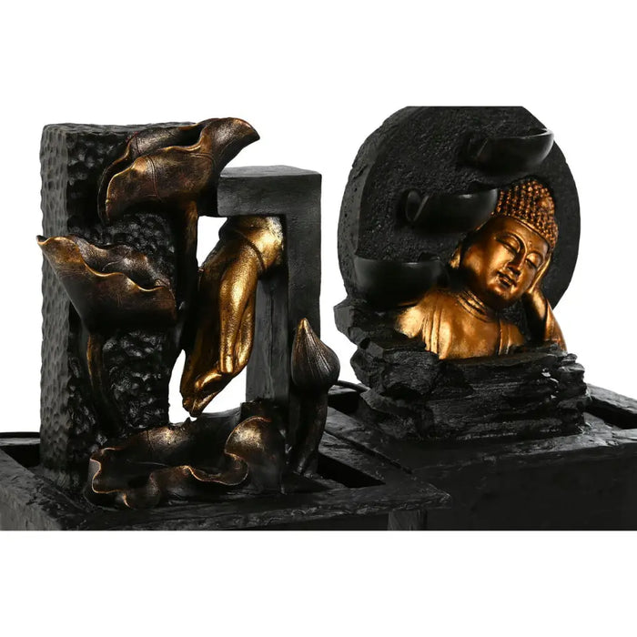 Градински фонтан Home ESPRIT Смола Буда Ориенталски 21 x 19