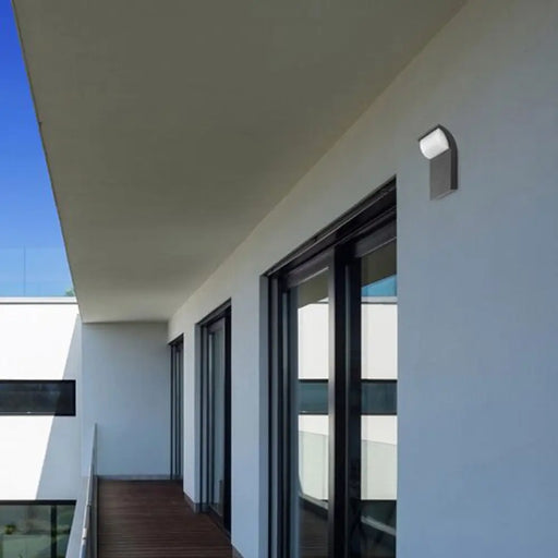ГРАДИНСКИ LED АПЛИК 9W 4000K IP65 ЧЕРЕН RABALUX HONGKONG