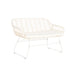 Градински мебели DKD Home Decor Бял 124 x 74 x 84 cm (4