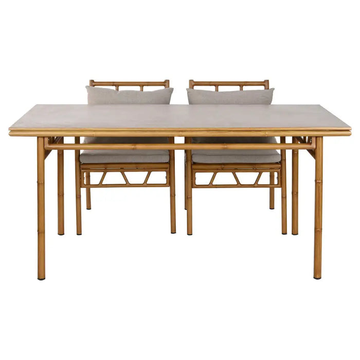 Градински мебели Home ESPRIT Бежов 160 x 90 x 75 cm 83 cm