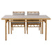 Градински мебели Home ESPRIT Бежов 160 x 90 x 75 cm 83 cm