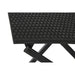 Градински мебели Home ESPRIT Черен 58 x 58 x 71,5 cm