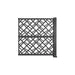 ГРАДИНСКИ ПАНЕЛ 174X14.2X111.6CM 2БРОЯ ARTPLAST INF100AN/C