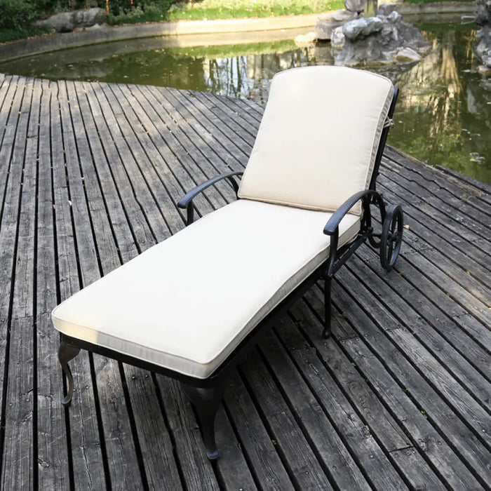 ГРАДИНСКИ ШЕЗЛОНГ РИЧМЪНД 202Х59Х30CM HOME DECOR HD- 9904