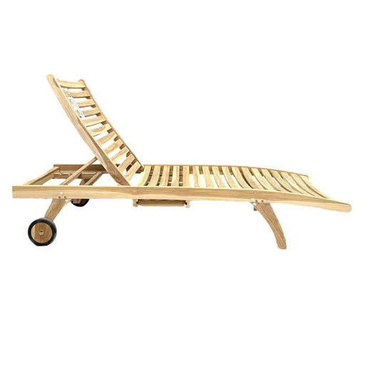 ГРАДИНСКИ ШЕЗЛОНГ ТИК 200Х63Х36CM GARDEN KINGS KUTA