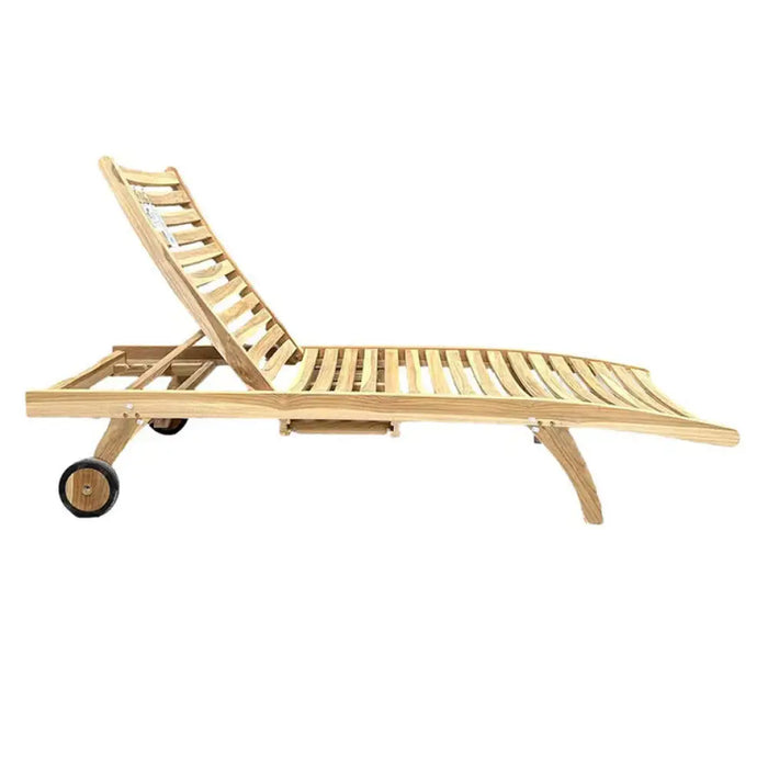 ГРАДИНСКИ ШЕЗЛОНГ ТИК 200Х63Х36CM GARDEN KINGS KUTA