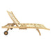 ГРАДИНСКИ ШЕЗЛОНГ ТИК 200Х63Х36CM GARDEN KINGS KUTA