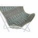 Градинско кресло DKD Home Decor Син Бял Зелен Желязо 74 x
