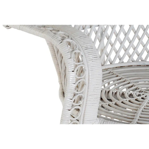 Градинско кресло DKD Home Decor Бял 102 x 66 x 146 cm 97 x