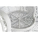 Градинско кресло DKD Home Decor Бял 188 x 50 x 140 cm 154 x