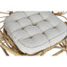 Градинско кресло DKD Home Decor Бял Кафяв 75 x 50 x 90 cm