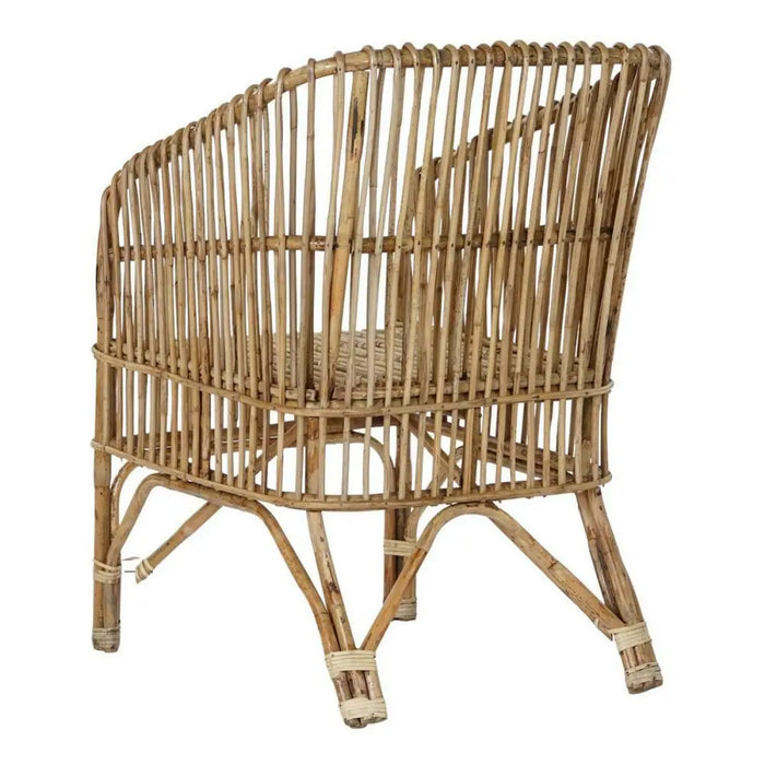 Градинско кресло DKD Home Decor Естествен 56 x 52 x 82 cm