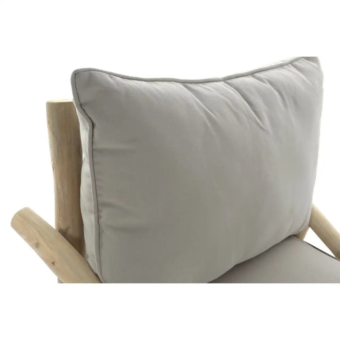 Градинско кресло DKD Home Decor Естествен Светло сив 82 x
