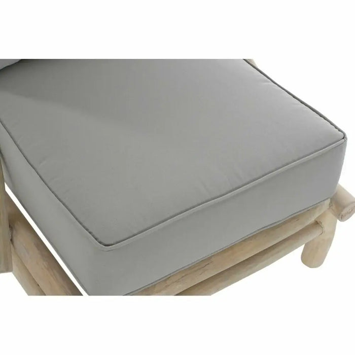 Градинско кресло DKD Home Decor Естествен Светло сив 82 x