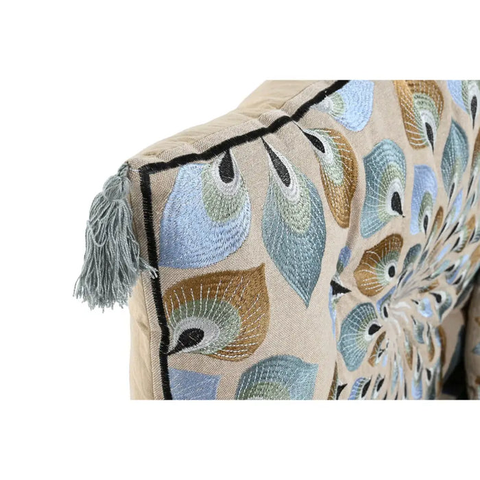 Градинско кресло DKD Home Decor Син Бежов 155 x 76 x 65 cm